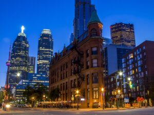 toronto canada flat iron city 2608580