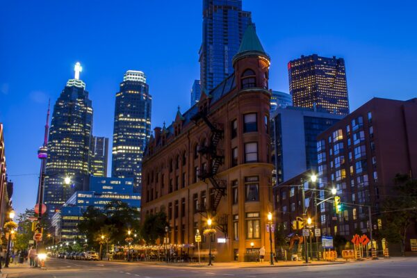 toronto canada flat iron city 2608580