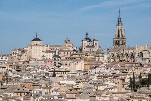 toledo cathedral landscape spain 4020742