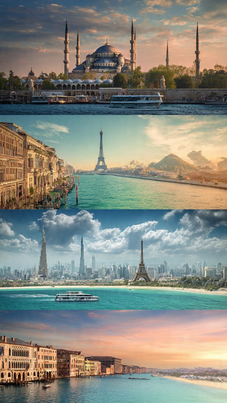 Disfruta gastronomía mundial, templos, museos, rascacielos y maravillas naturales con Kroa.net.